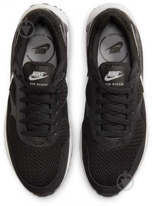 Кросівки чоловічі демісезонні Nike AIR MAX SYSTM DM9537-001 р.40,5 чорні - фото 5