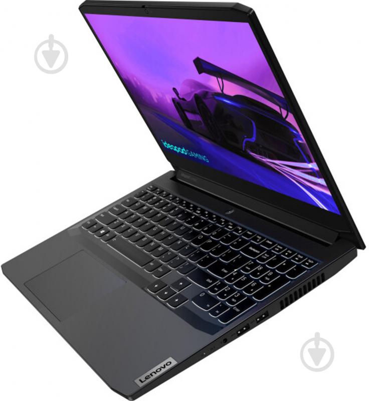 Ноутбук Lenovo ideapad Gaming 3 15ACH6 15,6" (82K201NXRA) shadow black - фото 9