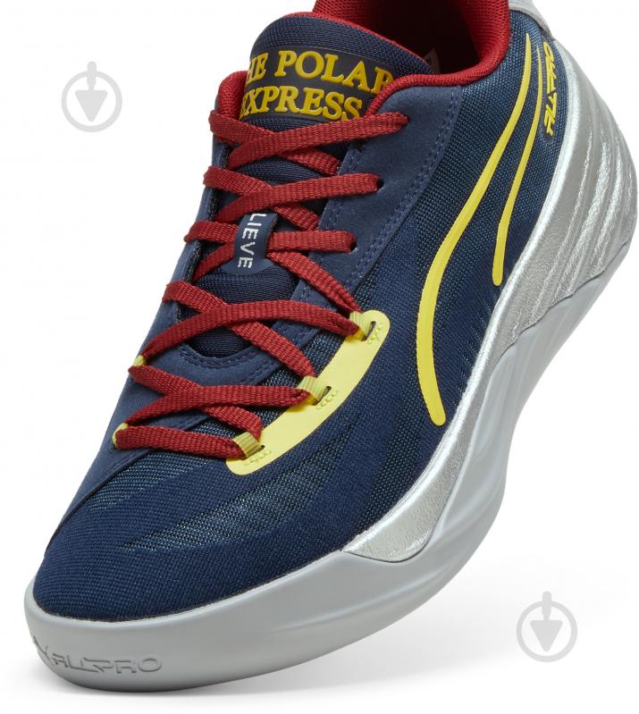 Кроссовки мужские демисезонные Puma ALL-PRO NITRO POLAR EXPRESS 31039601 р.44,5 разноцветные - фото 4