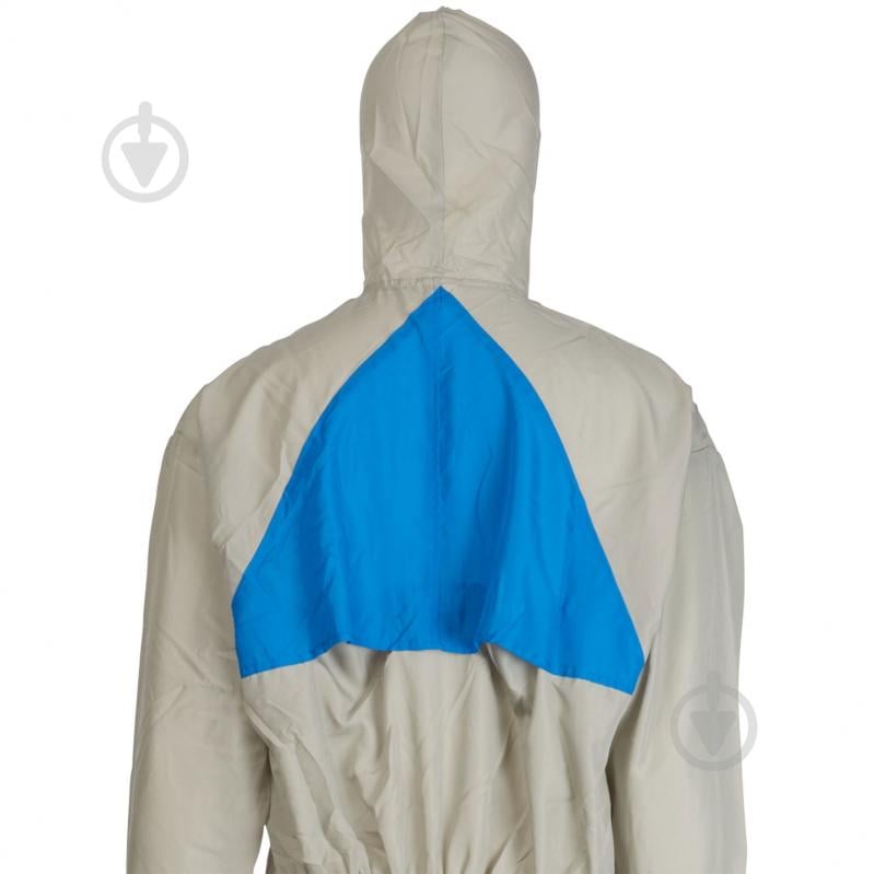 Комбінезон робочий 3M 50425 багаторазовий р. L 19794 сіро-синій - фото 4 Комбінезон робочий 3M 50425 багаторазовий р. L 19794 сіро-синій - фото 4