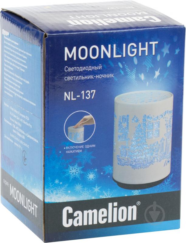 Ночник Camelion Зима LED 0,1 Вт белый NL-137 - фото 2