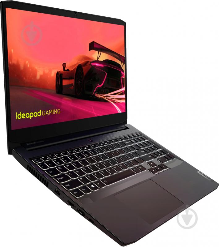 Ноутбук Lenovo IdeaPad Gaming 3 15ACH6 15,6" (82K201KBRA) shadow black - фото 3