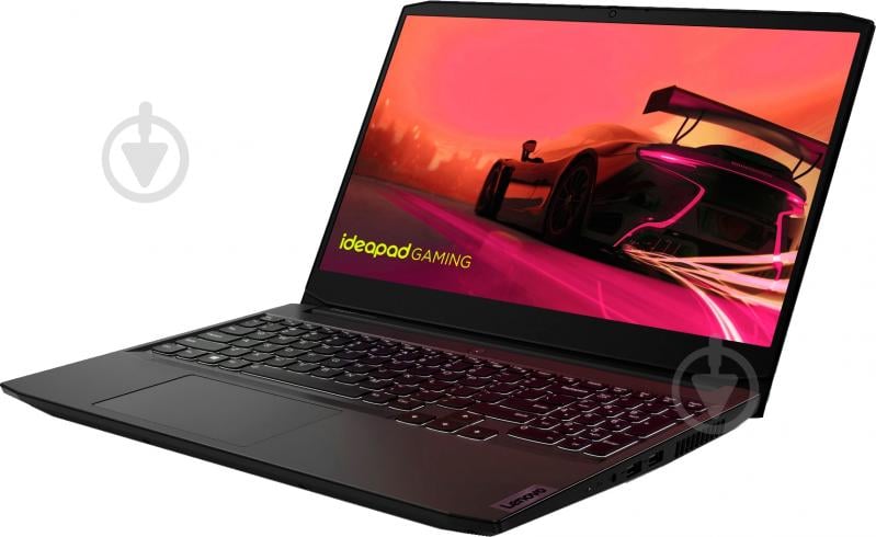 Ноутбук Lenovo IdeaPad Gaming 3 15ACH6 15,6" (82K201KBRA) shadow black - фото 4