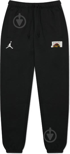 Штани Jordan M J SPRT DNA HBR FLC PANT DC9635-010 р. XL чорний - фото 1