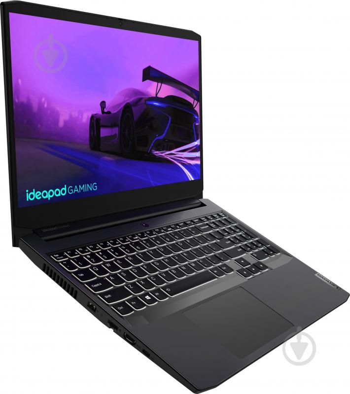 Ноутбук Lenovo IdeaPad Gaming 3 15ACH6 15,6" (82K201NRRA) shadow black - фото 9