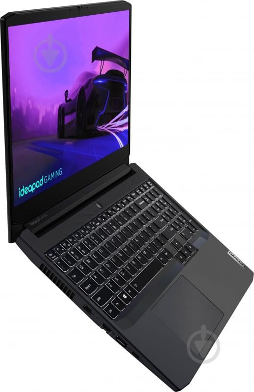 Ноутбук Lenovo IdeaPad Gaming 3 15ACH6 15,6" (82K201NRRA) shadow black - фото 8