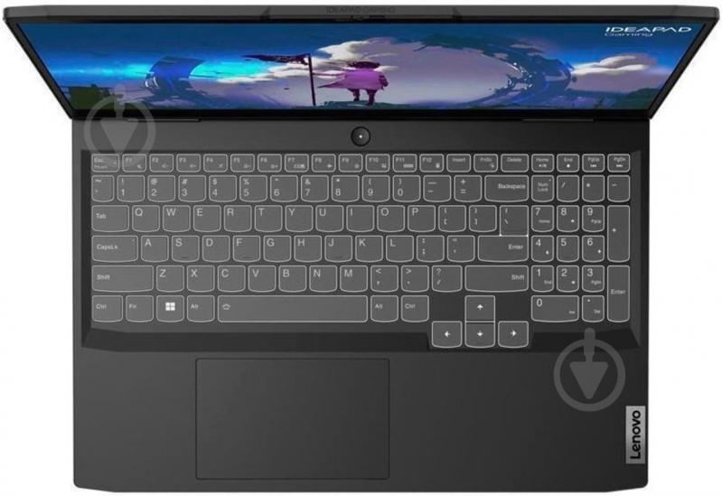 Ноутбук Lenovo IdeaPad Gaming 3 15IAH7 15,6" (82S900TXRA) onyx grey - фото 4