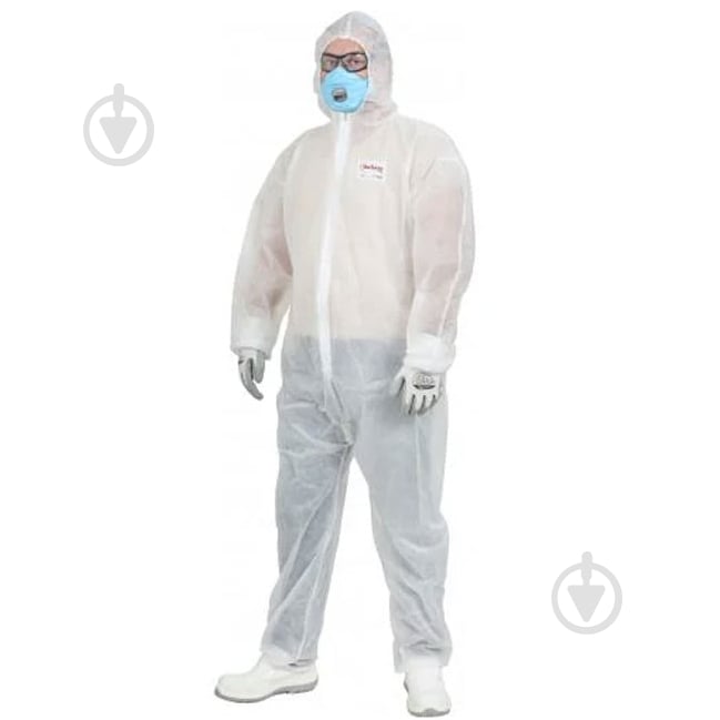 Комбинезон защитный ВeSafePro STANDARD (PP) р. 3XL 6777 белый - фото 1 Комбинезон защитный ВeSafePro STANDARD (PP) р. 3XL 6777 белый - фото 1