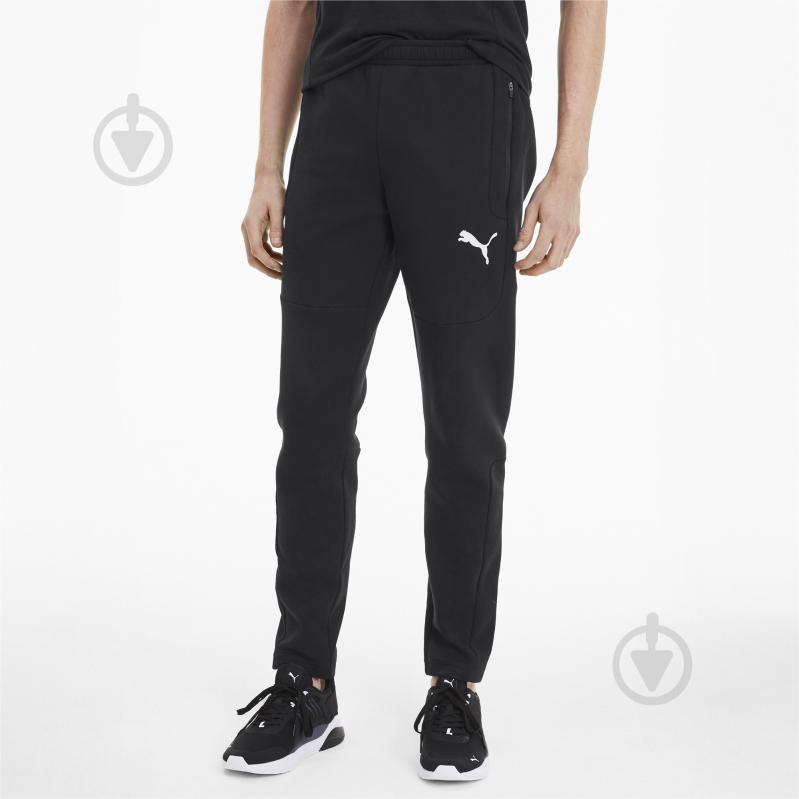 Штани Puma EVOSTRIPE Pants 58149601 р. M чорний - фото 1