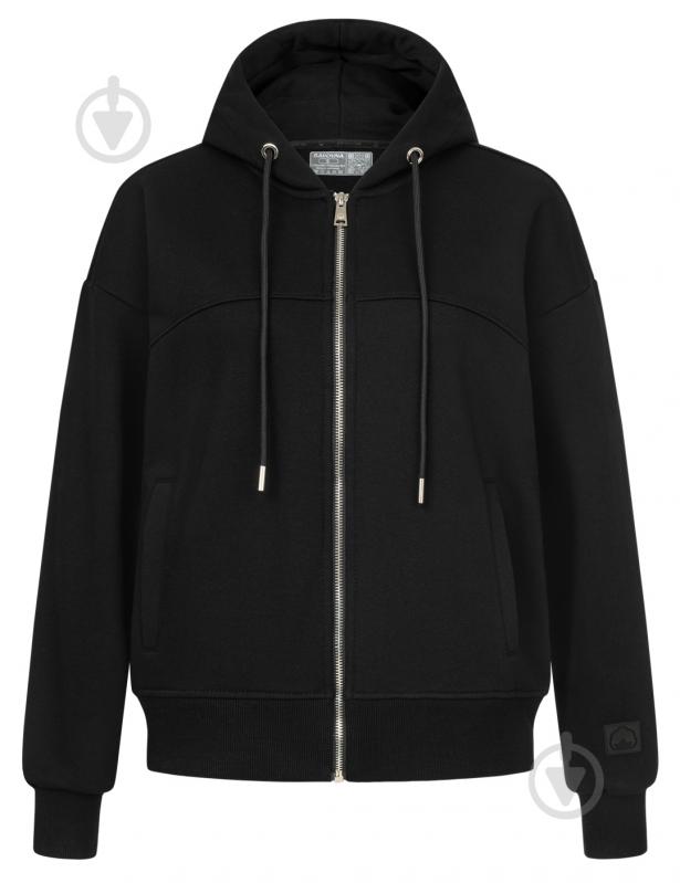 Джемпер BAVOVNA ESS FZ HOODIE FT BVNW109-010 р.M чорний - фото 1