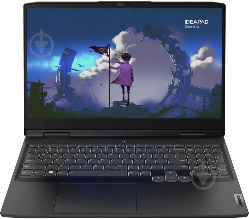 Ноутбук Lenovo IdeaPad Gaming 3 15IAH7 15,6" (82S900WGRA) onyx grey - фото 1