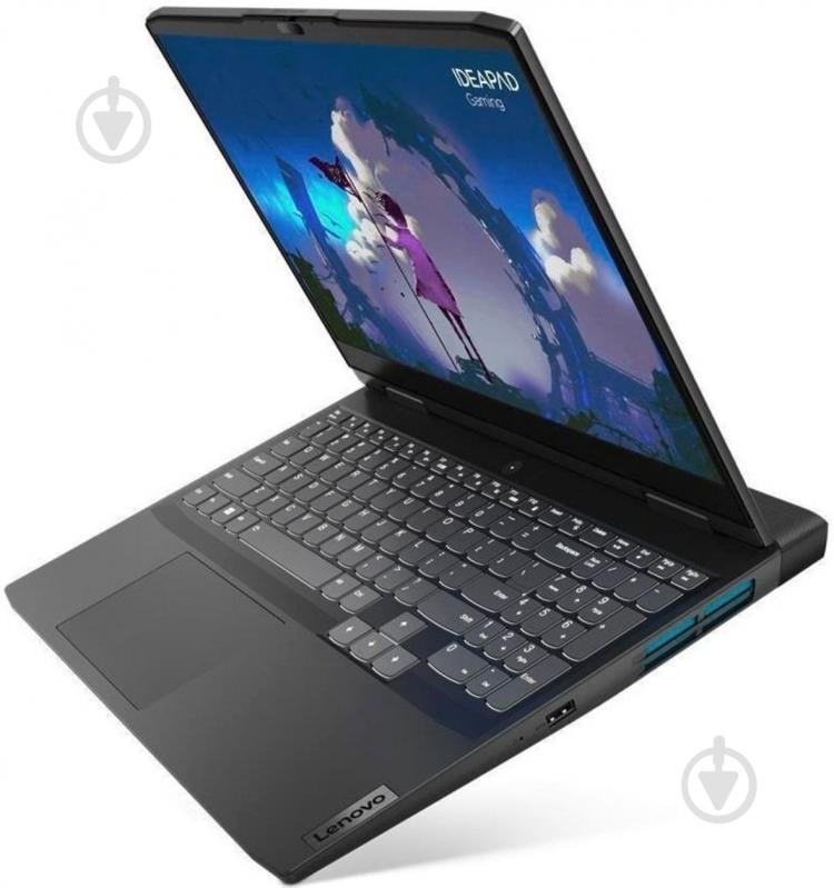 Ноутбук Lenovo IdeaPad Gaming 3 15IAH7 15,6" (82S900WGRA) onyx grey - фото 7