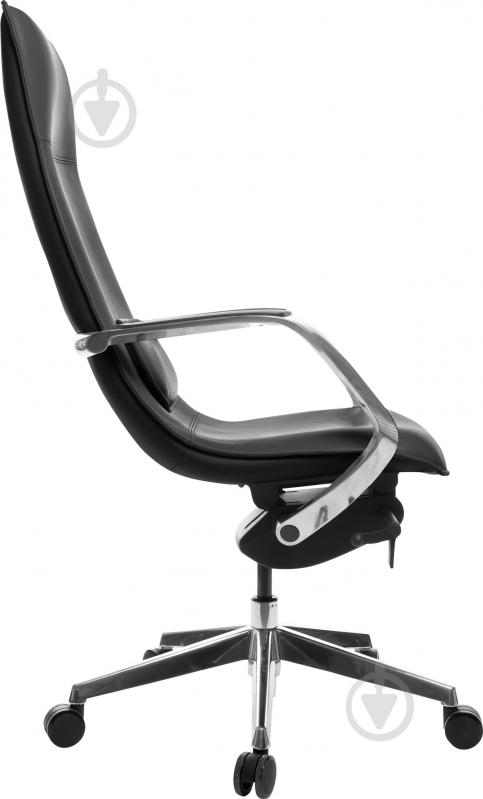 Кресло GT Racer X-003A LEATHER черный - фото 5