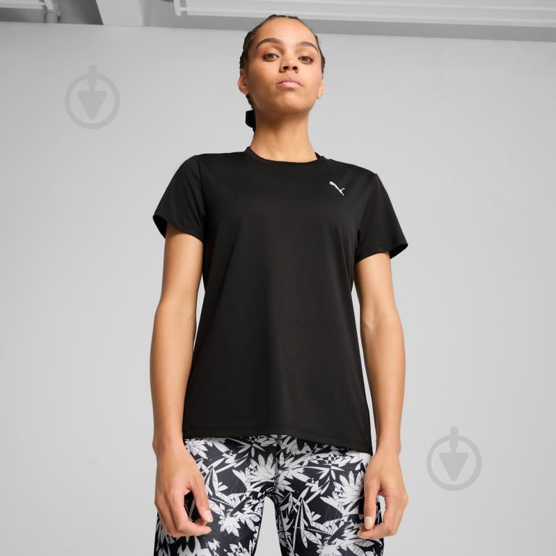 Футболка Puma W TAD ESSENTIAL CREW TEE 52717701 р.L чорний - фото 3 Футболка Puma W TAD ESSENTIAL CREW TEE 52717701 р.L чорний - фото 3