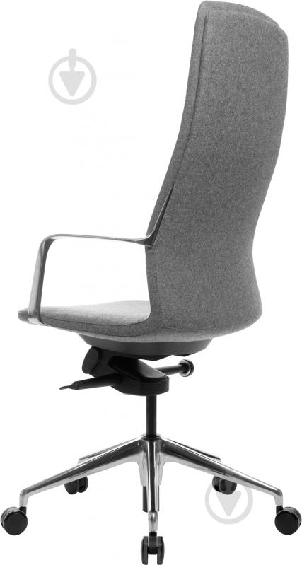 Кресло GT Racer X-004A13 FABRIC серый - фото 5