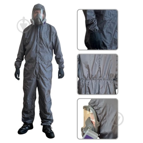 Комбинезон для малярных работ BSPKA MultiPro light, 64-66, 182-188 р. 3XL 20872 серый - фото 3 Комбинезон для малярных работ BSPKA MultiPro light, 64-66, 182-188 р. 3XL 20872 серый - фото 3