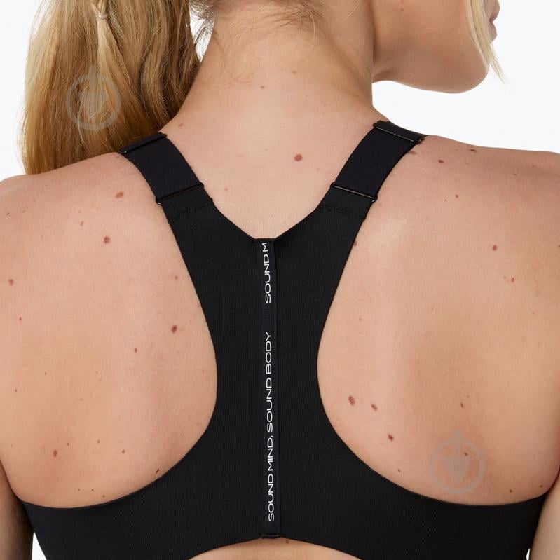 Бра Asics ROAD COMBINATION ZIP BRA 2012D369-001 р.80B черный - фото 3