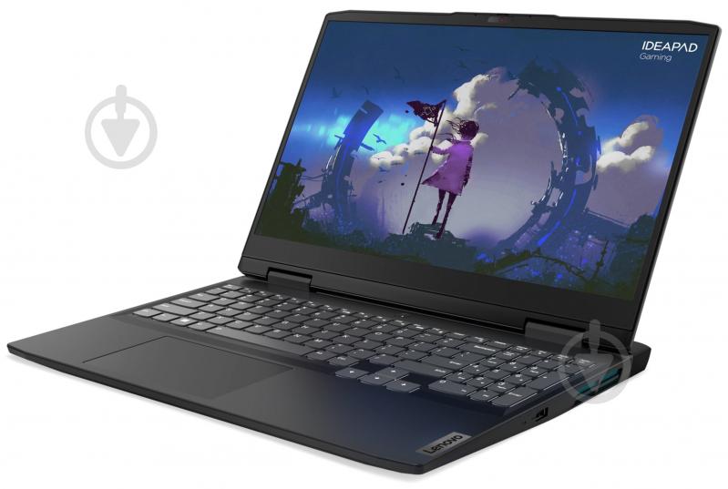 Ноутбук Lenovo IdeaPad Gaming 3 15IAH7 15,6" (82S900WJRA) onyx grey - фото 3