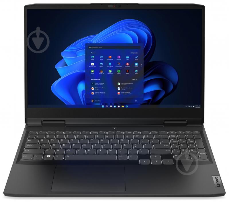 Ноутбук Lenovo IdeaPad Gaming 3 15IAH7 15,6" (82S900WJRA) onyx grey - фото 1