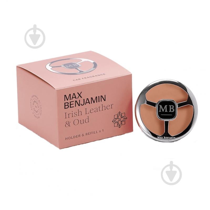 Ароматизатор на дефлектор Max Benjamin Irish Leather & Oud - фото 1