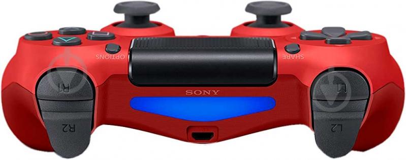 Геймпад бездротовий Sony PlayStation Dualshock v2 magma red - фото 3