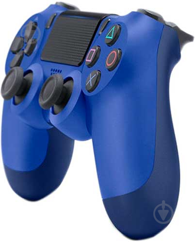 Геймпад бездротовий Sony PlayStation Dualshock v2 wave blue - фото 3