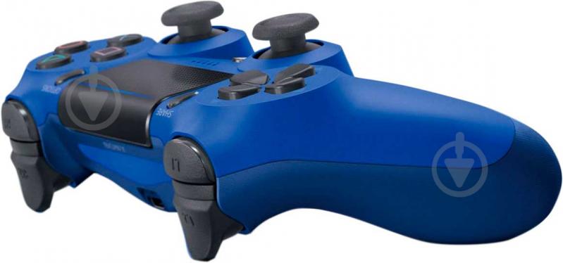 Геймпад бездротовий Sony PlayStation Dualshock v2 wave blue - фото 2