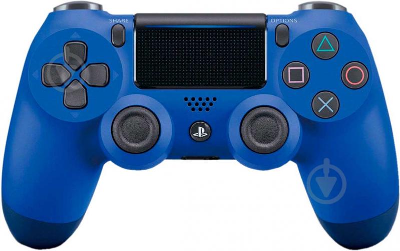 Геймпад бездротовий Sony PlayStation Dualshock v2 wave blue - фото 1