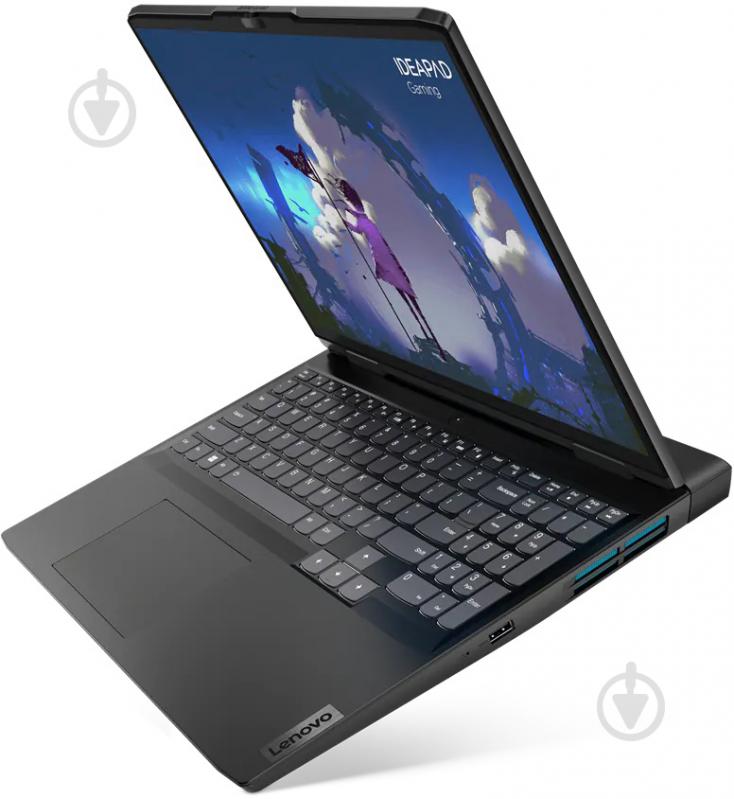 Ноутбук Lenovo ideapad Gaming 3 16IAH7 16" (82SA00G5RA) onyx grey - фото 3