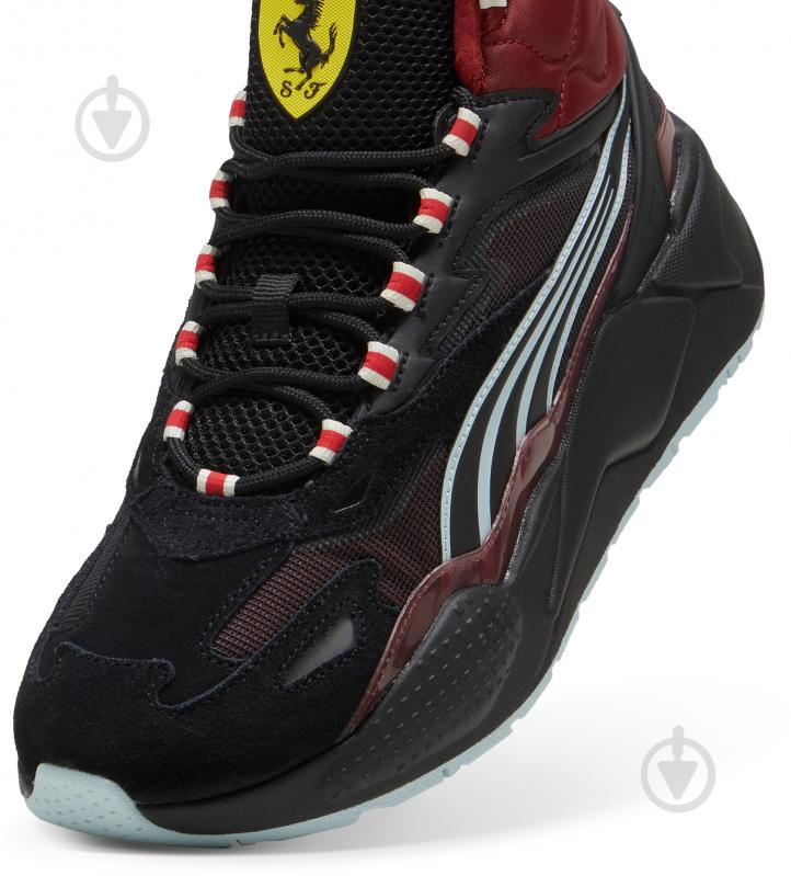 Кроссовки мужские демисезонные Puma FERRARI RS-X MID 30795903 р.44,5 черные - фото 4