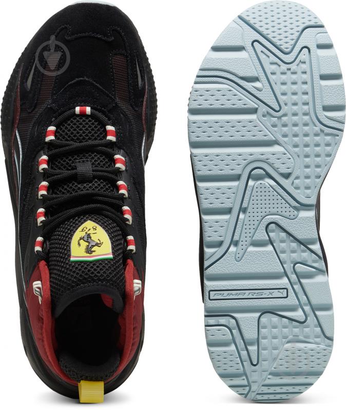 Кроссовки мужские демисезонные Puma FERRARI RS-X MID 30795903 р.44,5 черные - фото 6