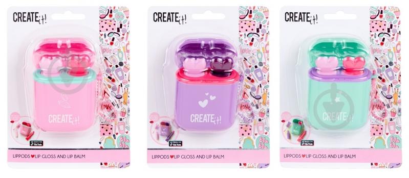 Набор детской декоративной косметики CREATE IT! LIPPODS: блеск и помада для губ в ассортименте,84578 - фото 1 Набор детской декоративной косметики CREATE IT! LIPPODS: блеск и помада для губ в ассортименте,84578 - фото 1