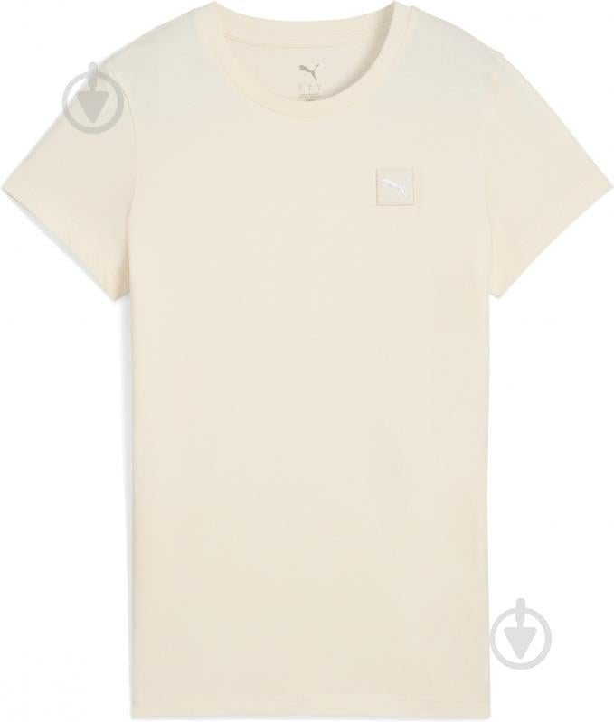 Футболка Puma ESS ELEVATED TEE 68501699 р.M бежевый - фото 1