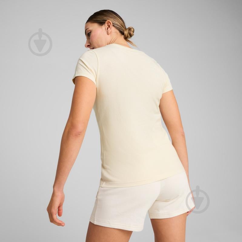 Футболка Puma ESS ELEVATED TEE 68501699 р.M бежевый - фото 4