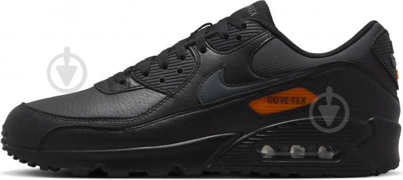 Кросівки чоловічі демісезонні Nike AIR MAX 90 GTX DJ9779-002 р.44 чорні - фото 1