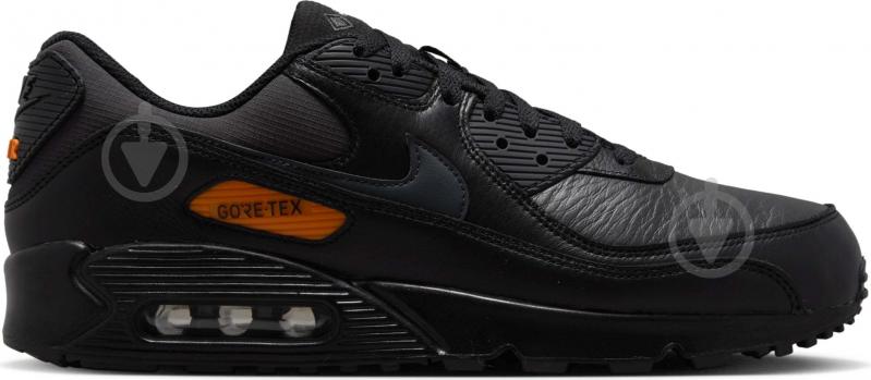 Кросівки чоловічі демісезонні Nike AIR MAX 90 GTX DJ9779-002 р.44 чорні - фото 3