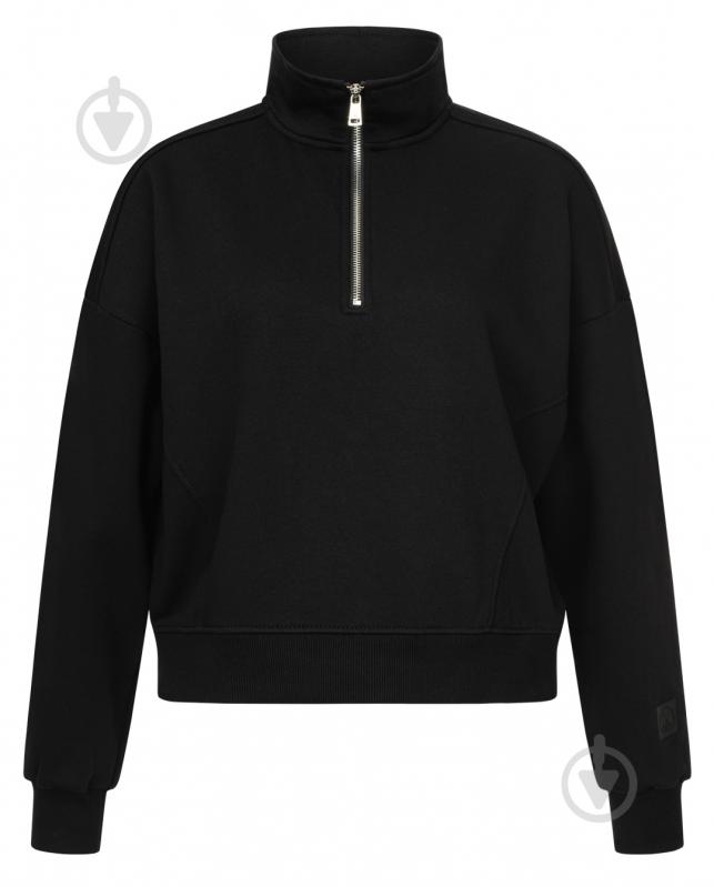 Джемпер BAVOVNA ESS HALF ZIP FT BVNW110-010 р.S черный - фото 1