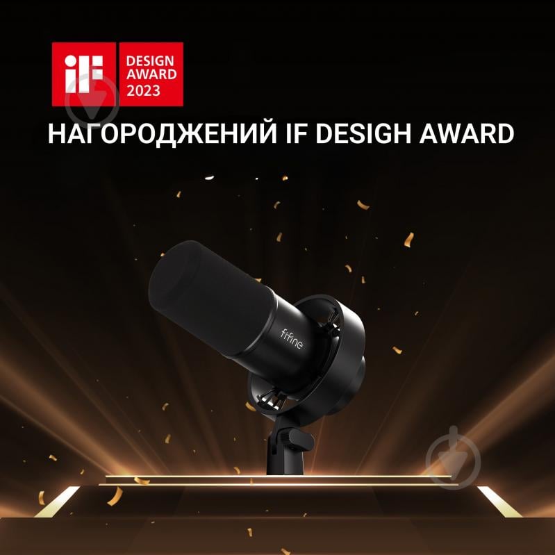 Микрофон FIFINE USB/XLR Black (T688) - фото 5 Микрофон FIFINE USB/XLR Black (T688) - фото 5