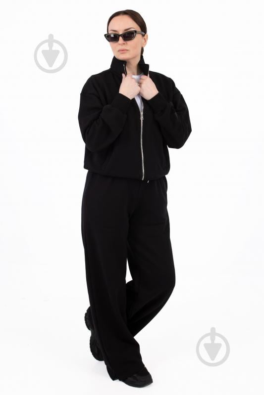 Джемпер BAVOVNA ESS FZ TRACK JKT FT BVNW111-010 р.S чорний - фото 6