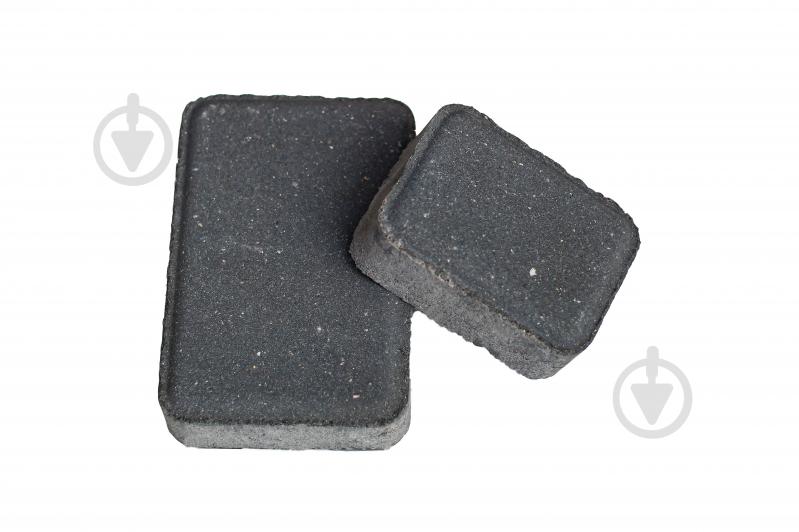 Тротуарная плитка МОНОЛИТ Старый город (прессованная) 80 мм серый - фото 1