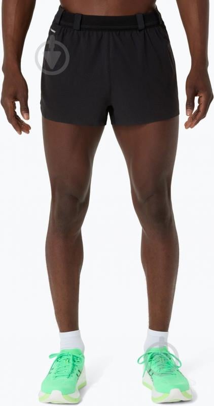 Шорти Asics METARUN SPLIT SHORT 2011D447-001 р. M чорний - фото 1