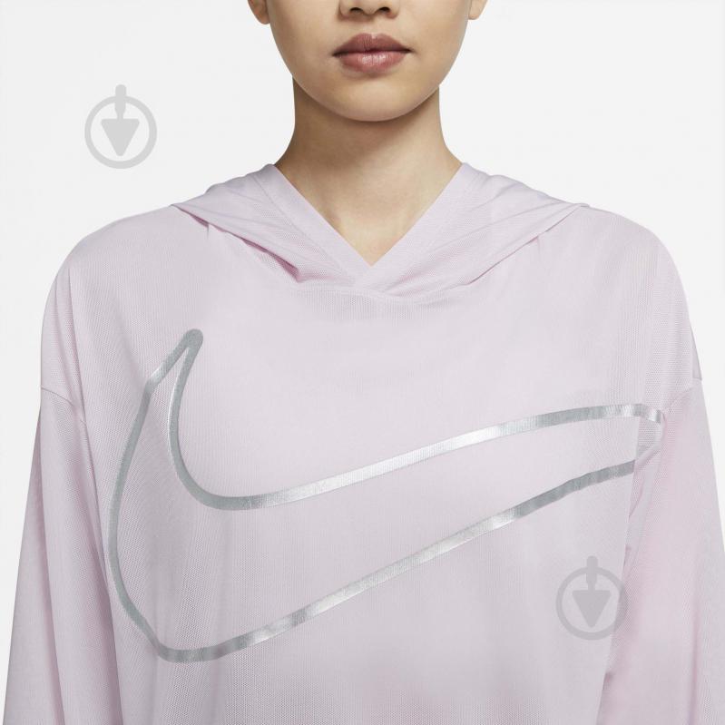 Худи Nike W NP CLN COVERUP GRX DA0954-576 р. XS светло-розовый - фото 3