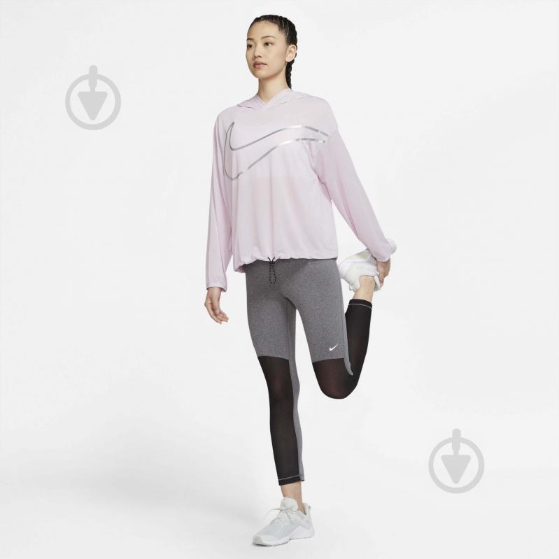 Худи Nike W NP CLN COVERUP GRX DA0954-576 р. XS светло-розовый - фото 7