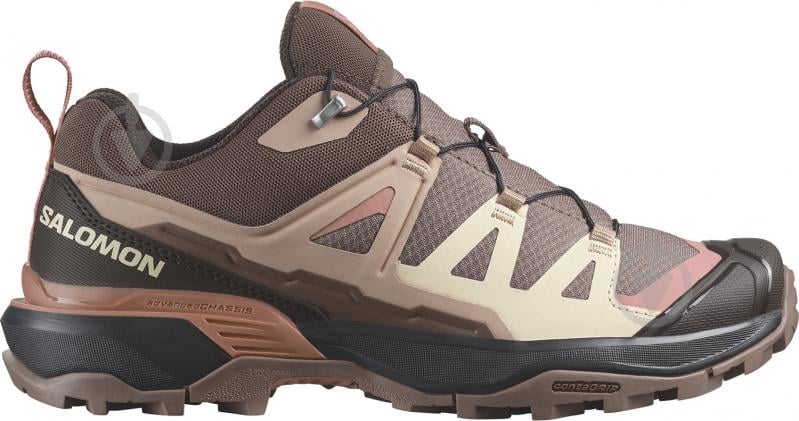 Кроссовки женские демисезонные Salomon X ULTRA 360 W L47450500 р.39 1/3 коричневые - фото 1