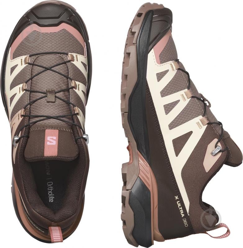 Кроссовки женские демисезонные Salomon X ULTRA 360 W L47450500 р.39 1/3 коричневые - фото 5