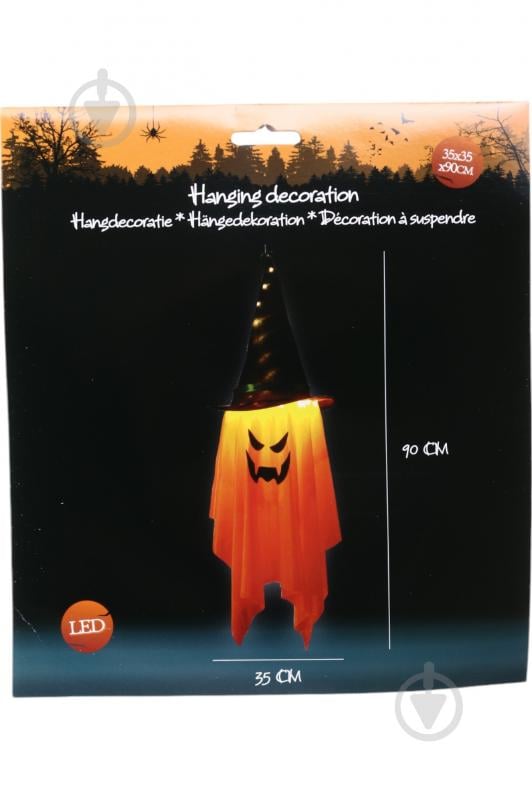 Декор на Хэллоуин подвесная Тыква 491662710 - фото 4