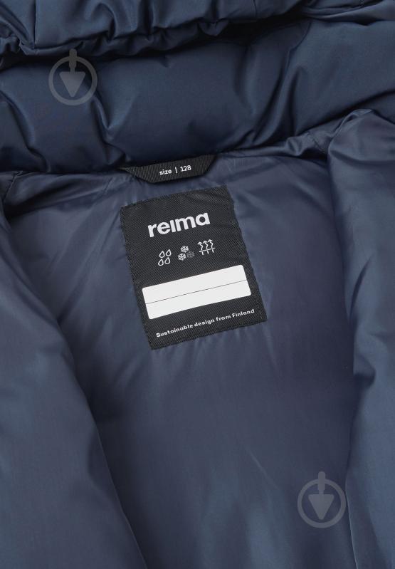 Пуховик Reima PAIMIO 5100282A-6980 р.140 синий - фото 6