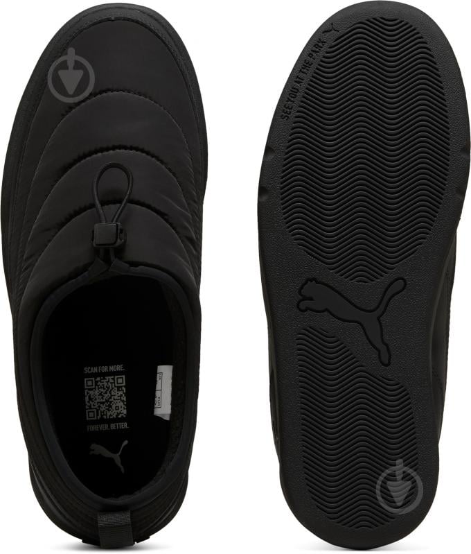 Кросівки чоловічі демісезонні Puma PARK LIFESTYLE SLIPON 39766101 р.44,5 чорні - фото 6