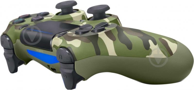 Геймпад беспроводной Sony PlayStation Dualshock v2 (9895152) green camo - фото 3