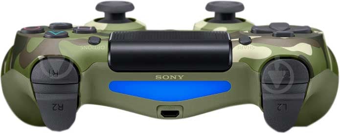 Геймпад беспроводной Sony PlayStation Dualshock v2 (9895152) green camo - фото 5